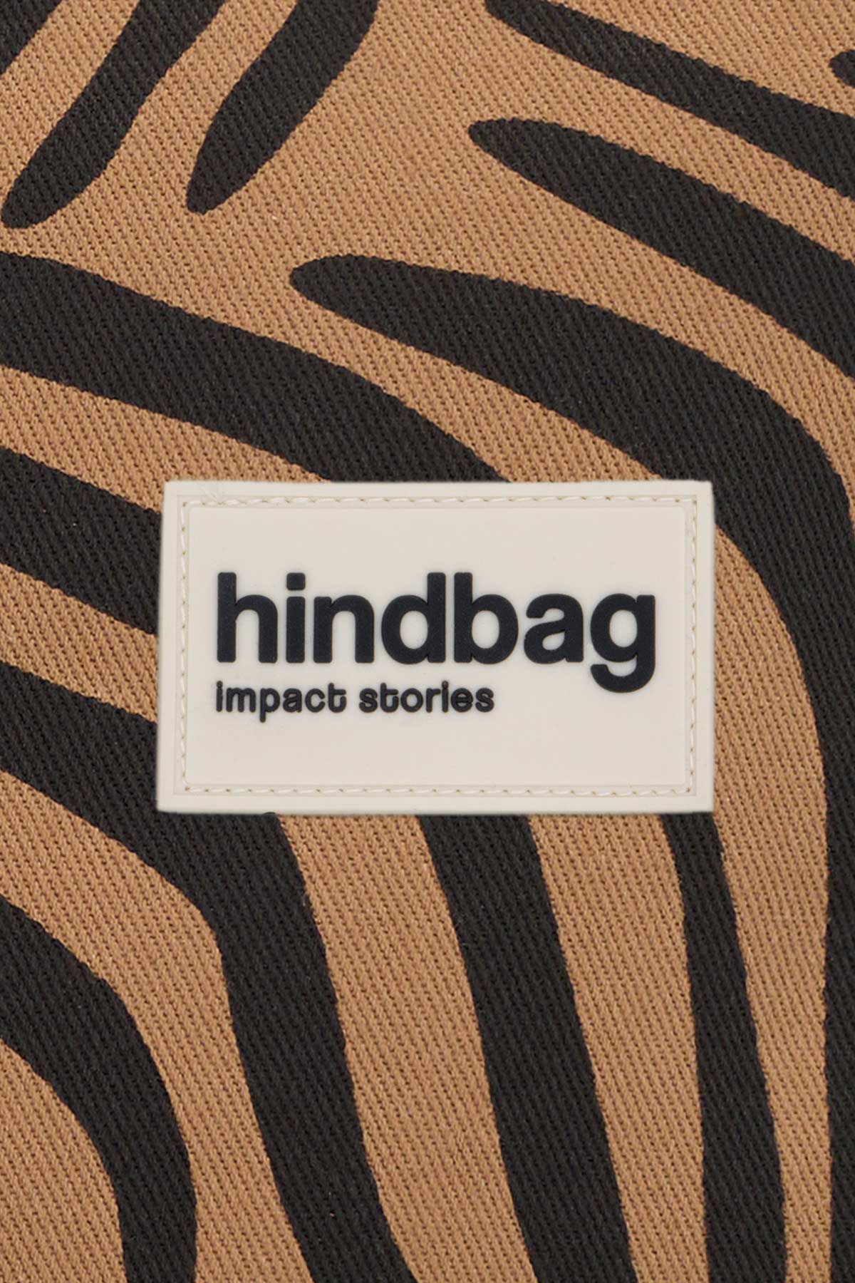 Olivia Belt Bag, Cinnamon Zebra Print
