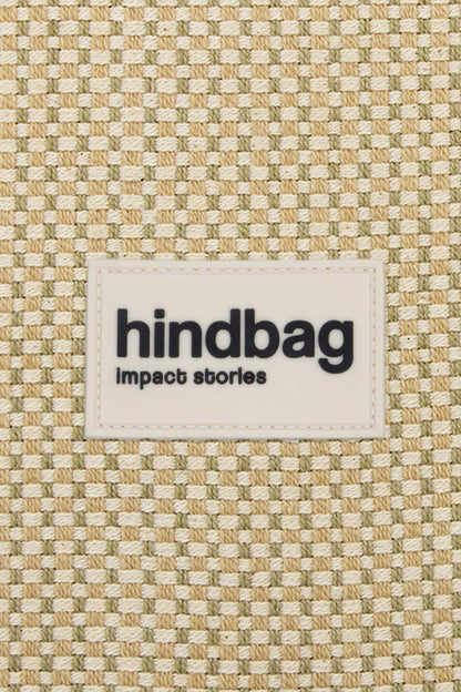 Margault nude woven crossbody