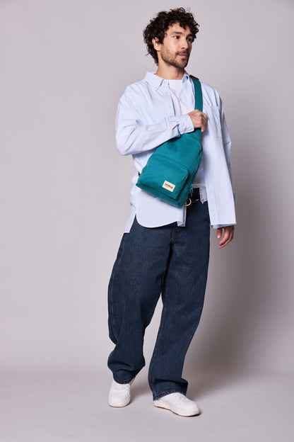 Felix Peacock Blue Sling Bag