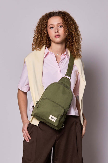 Felix Olive Sling Bag