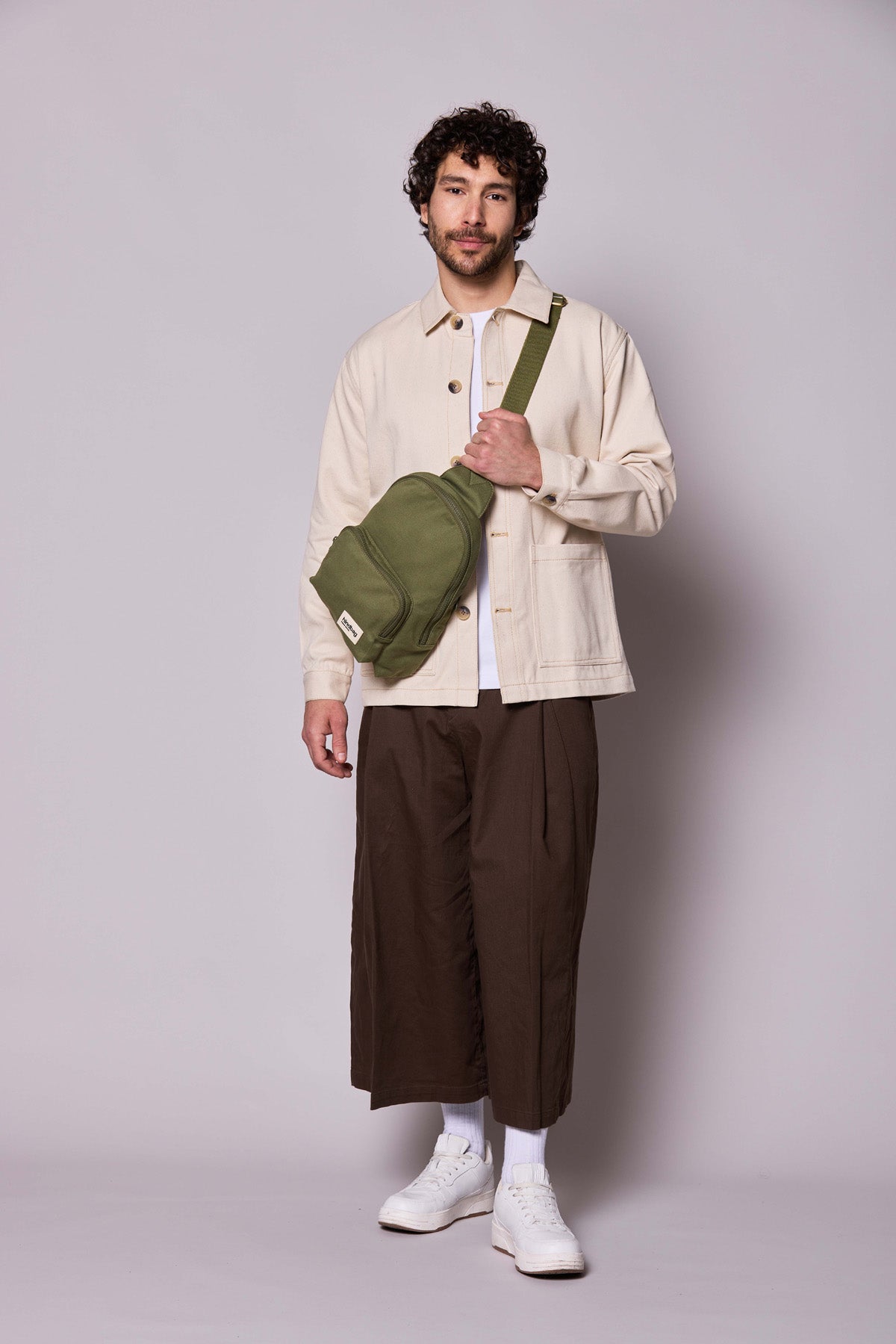 Felix Olive Sling Bag