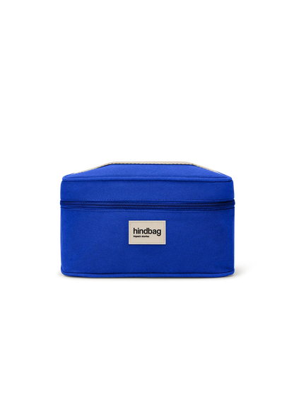 Electric blue Gaspard vanity case