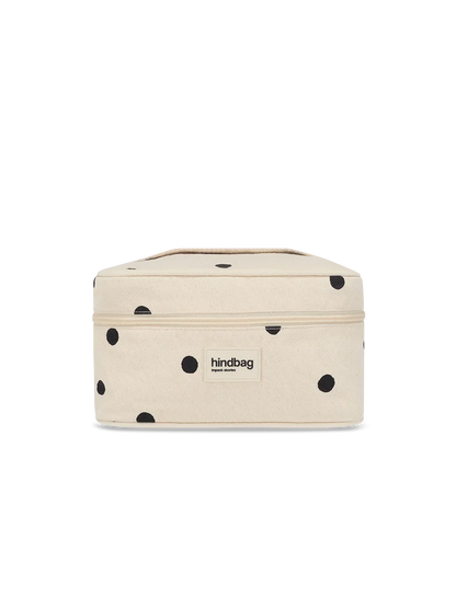 Gaspard Pois Ecru Vanity Case