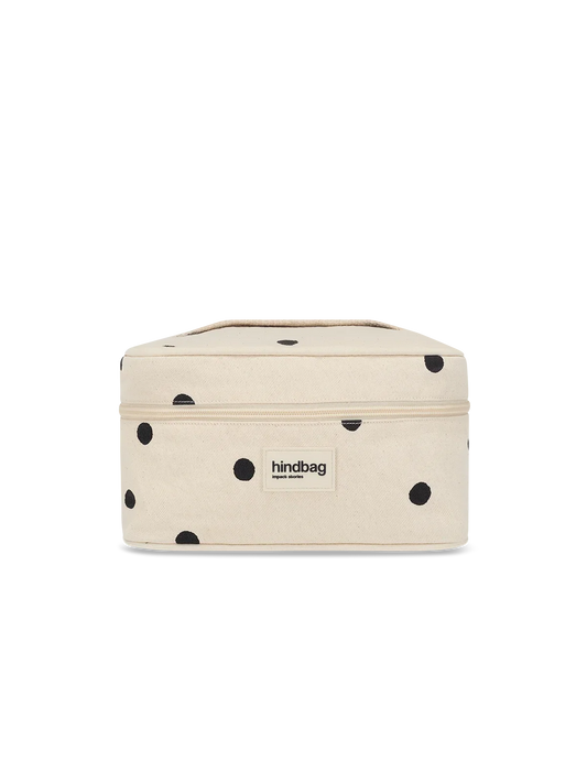 Gaspard Pois Ecru Vanity Case