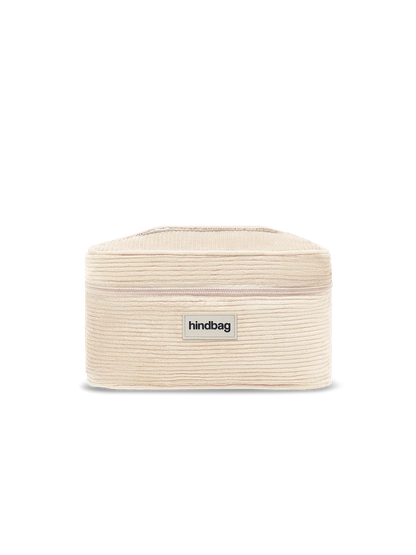 Gaspard cream corduroy Toiletry bag
