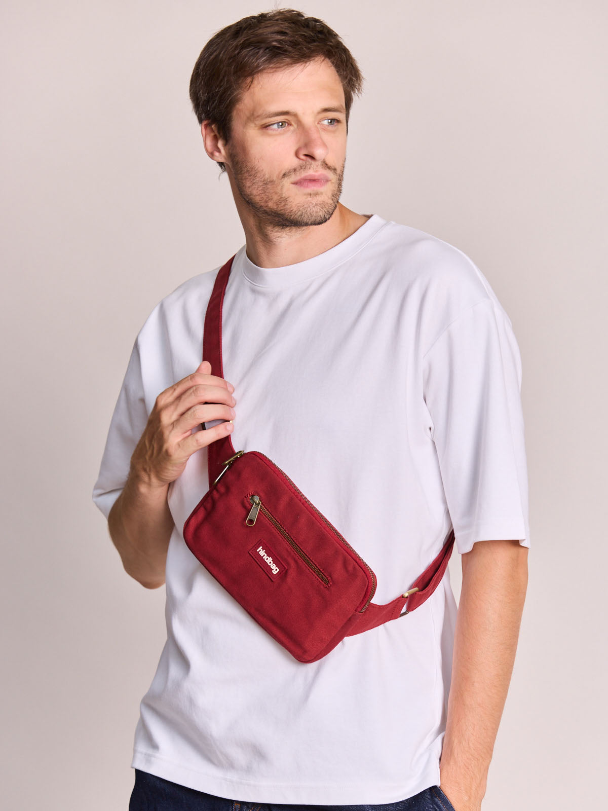 Harry burgundy bum bag