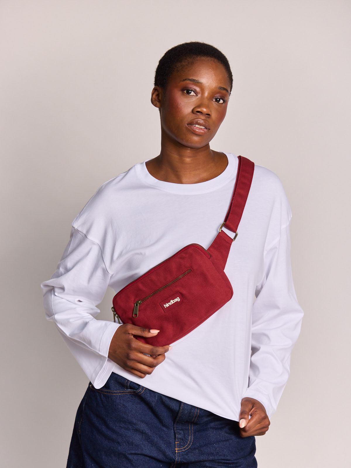 Harry burgundy bum bag