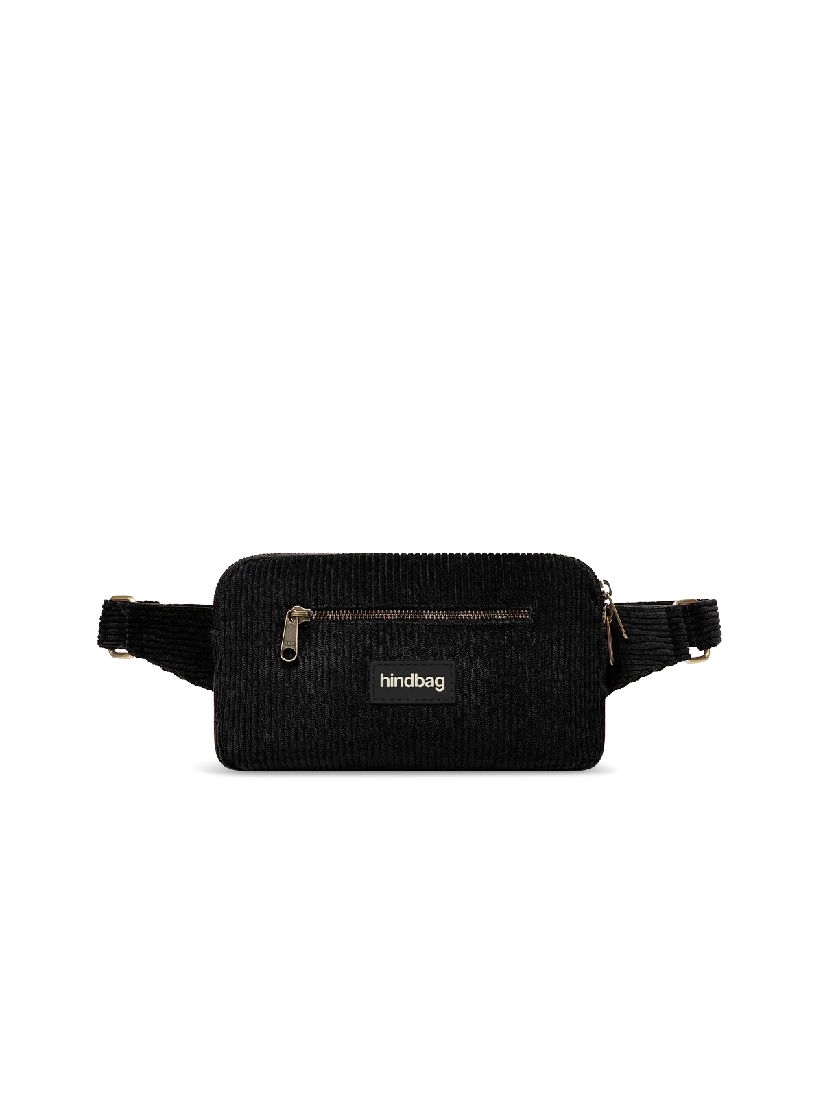 Harry black corduroy bum bag