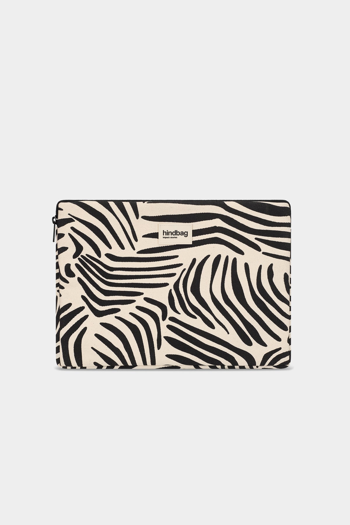 Ava Cinnamon Zebra Laptop Sleeve