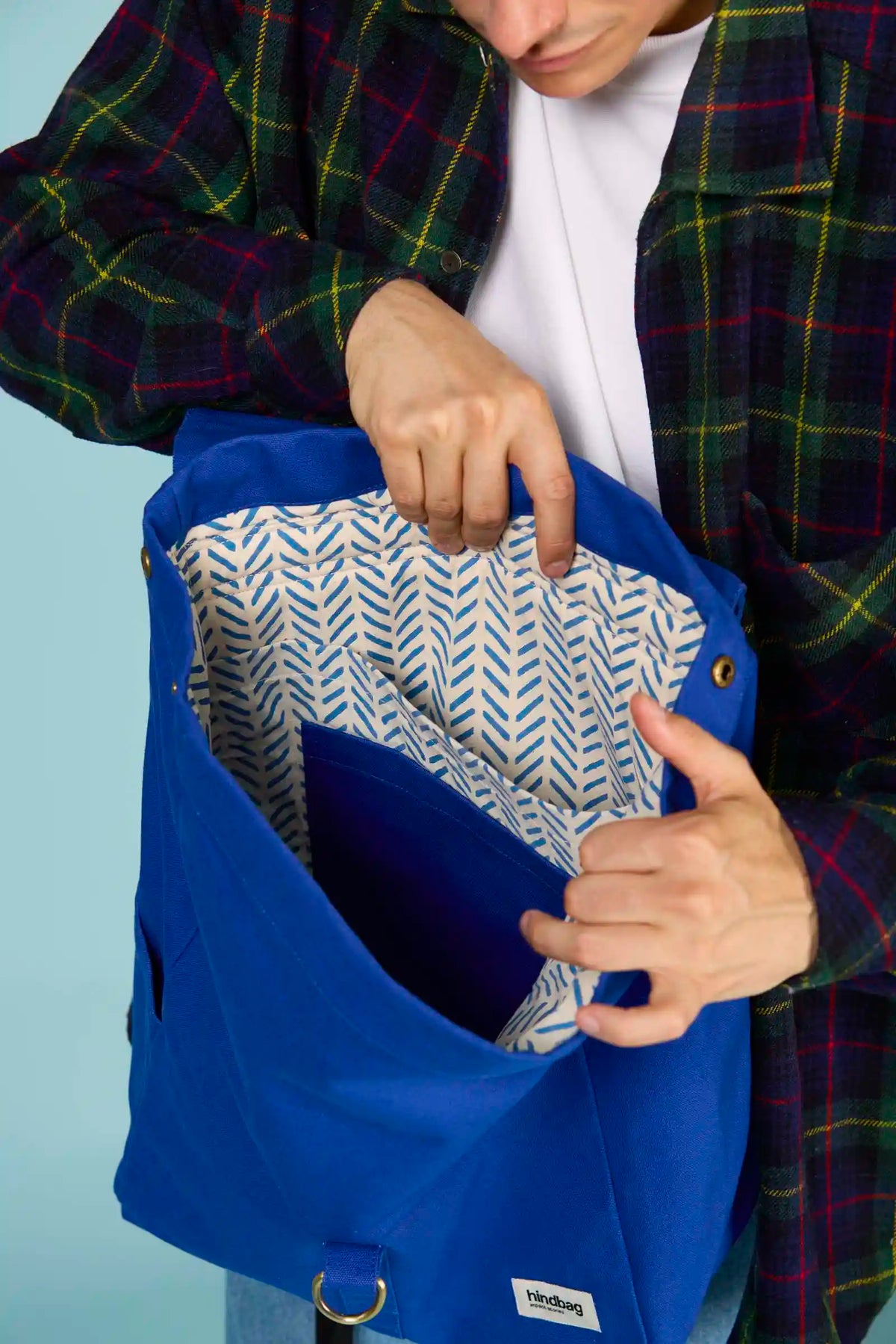 Guillaume Electric Blue Backpack