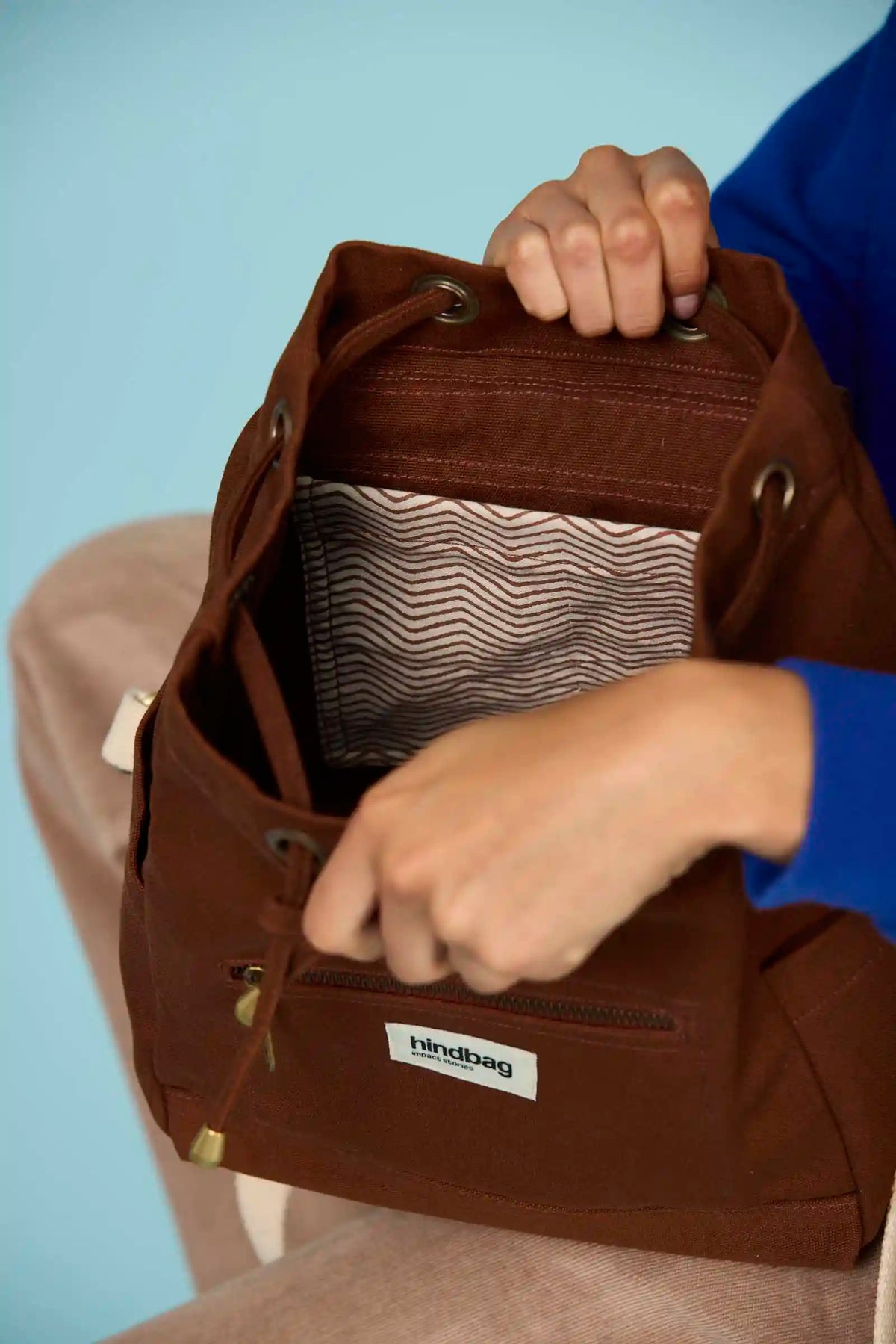 Eliot Chocolate Mini Backpack