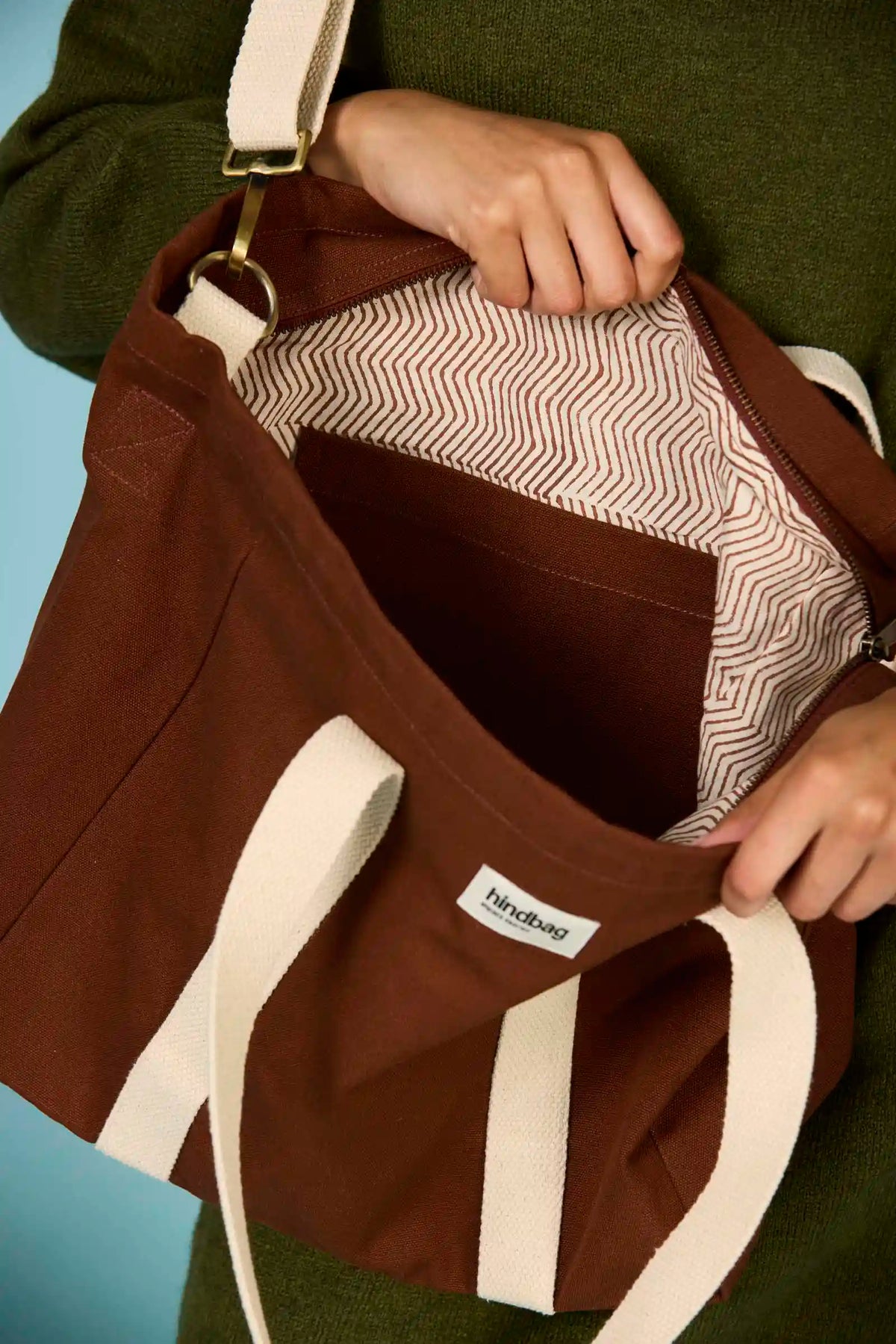 Cesar Chocolate Tote Bag