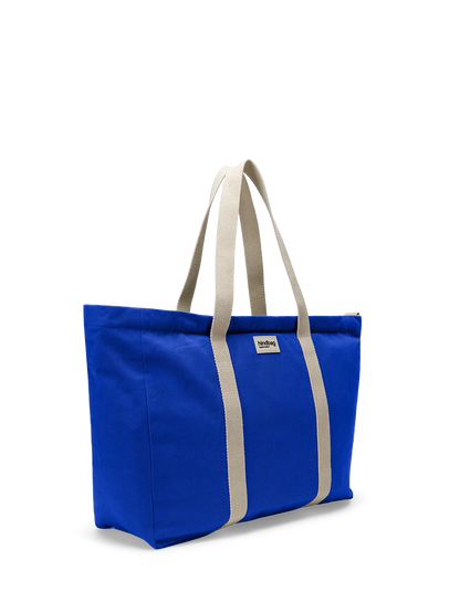 Jean bag Electric blue