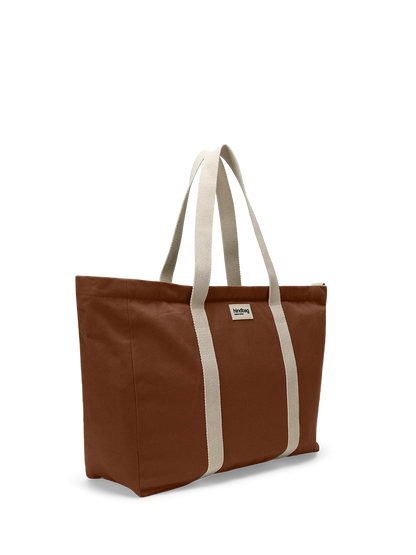 Chocolate Jean Bag