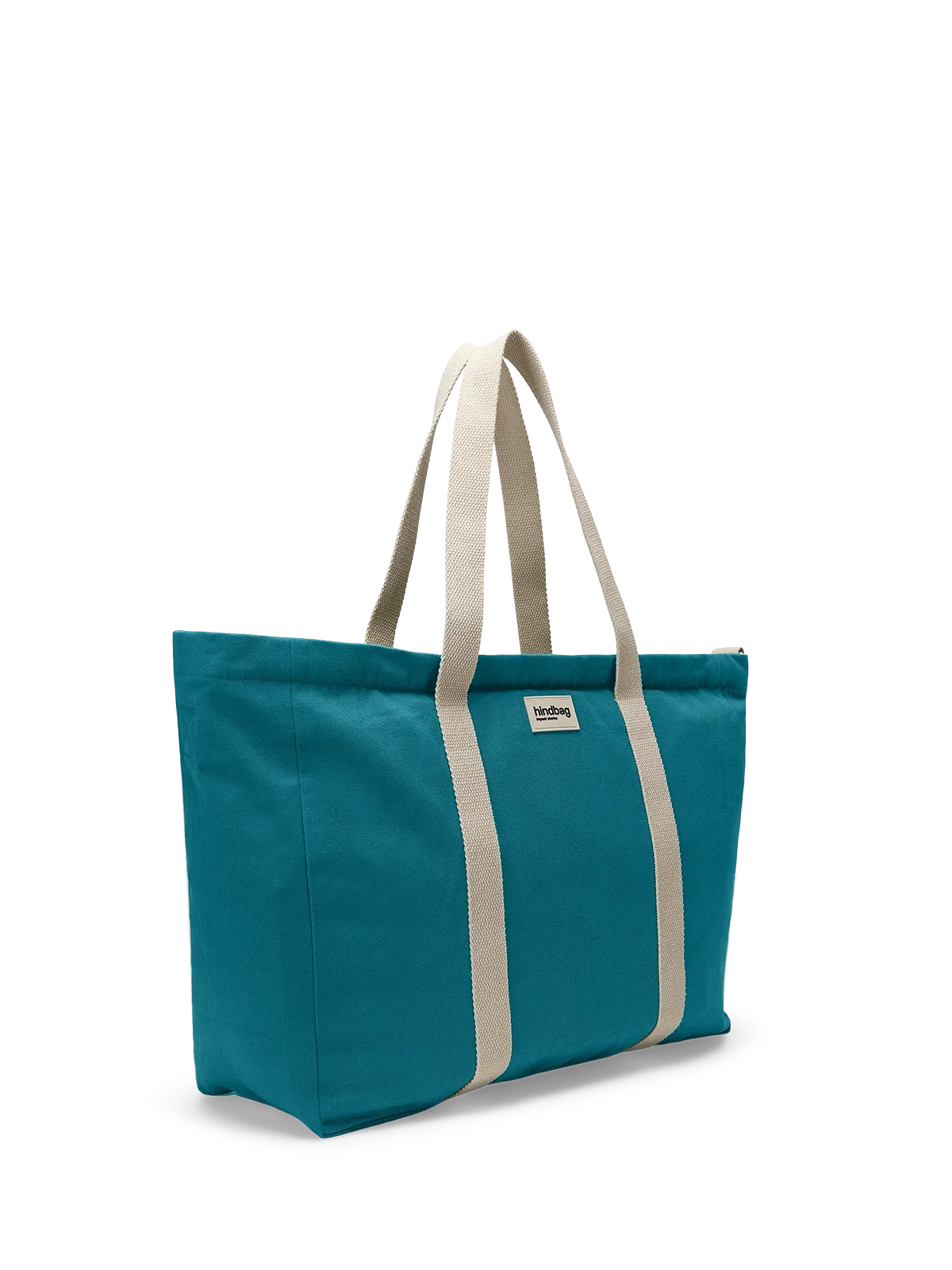 Peacock Blue Jean Bag