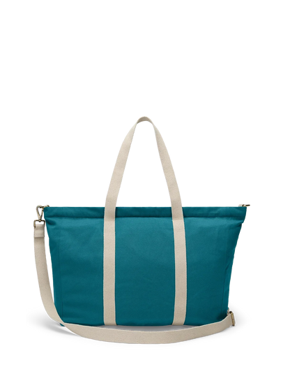 Peacock Blue Jean Bag