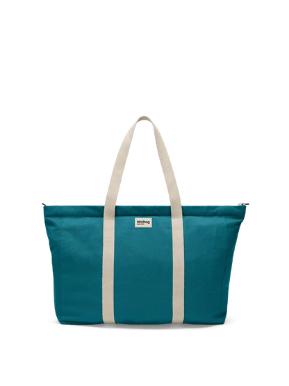 Peacock Blue Jean Bag