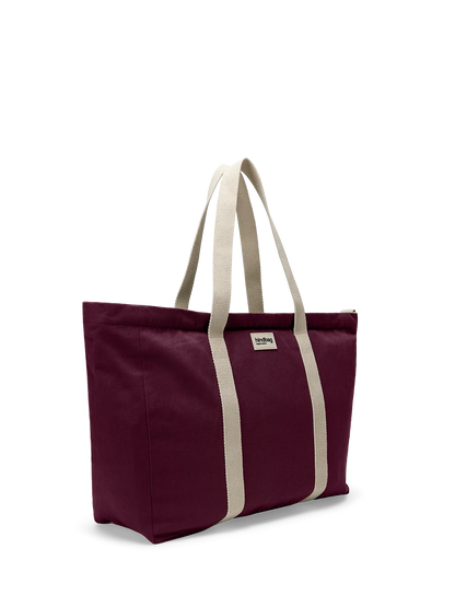 Plum Jean Bag