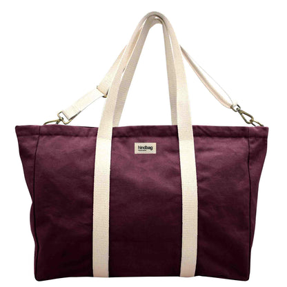 Plum Jean Bag