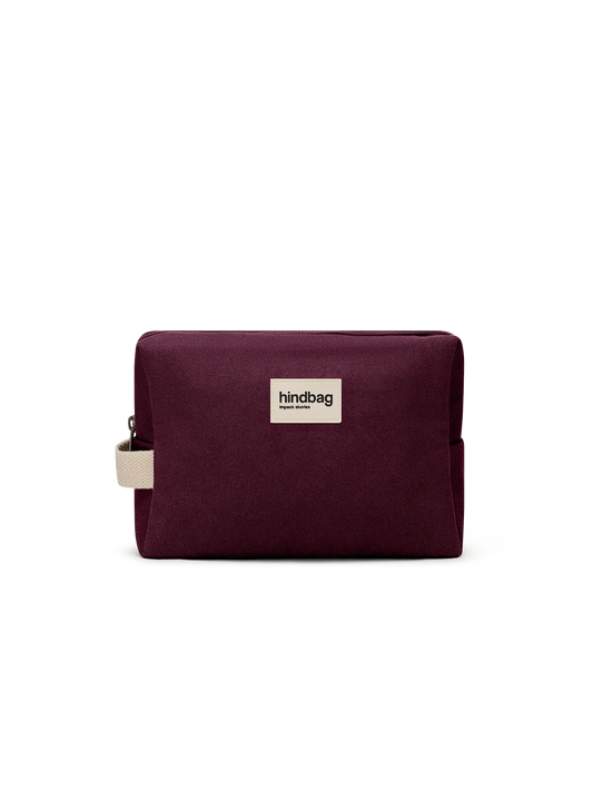 Léon Prune toiletry bag