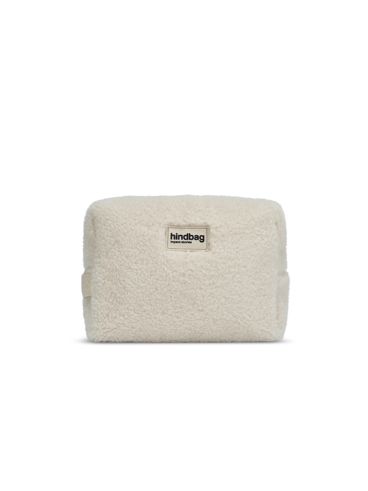 Léon Teddy Toiletry Bag in Arctic White