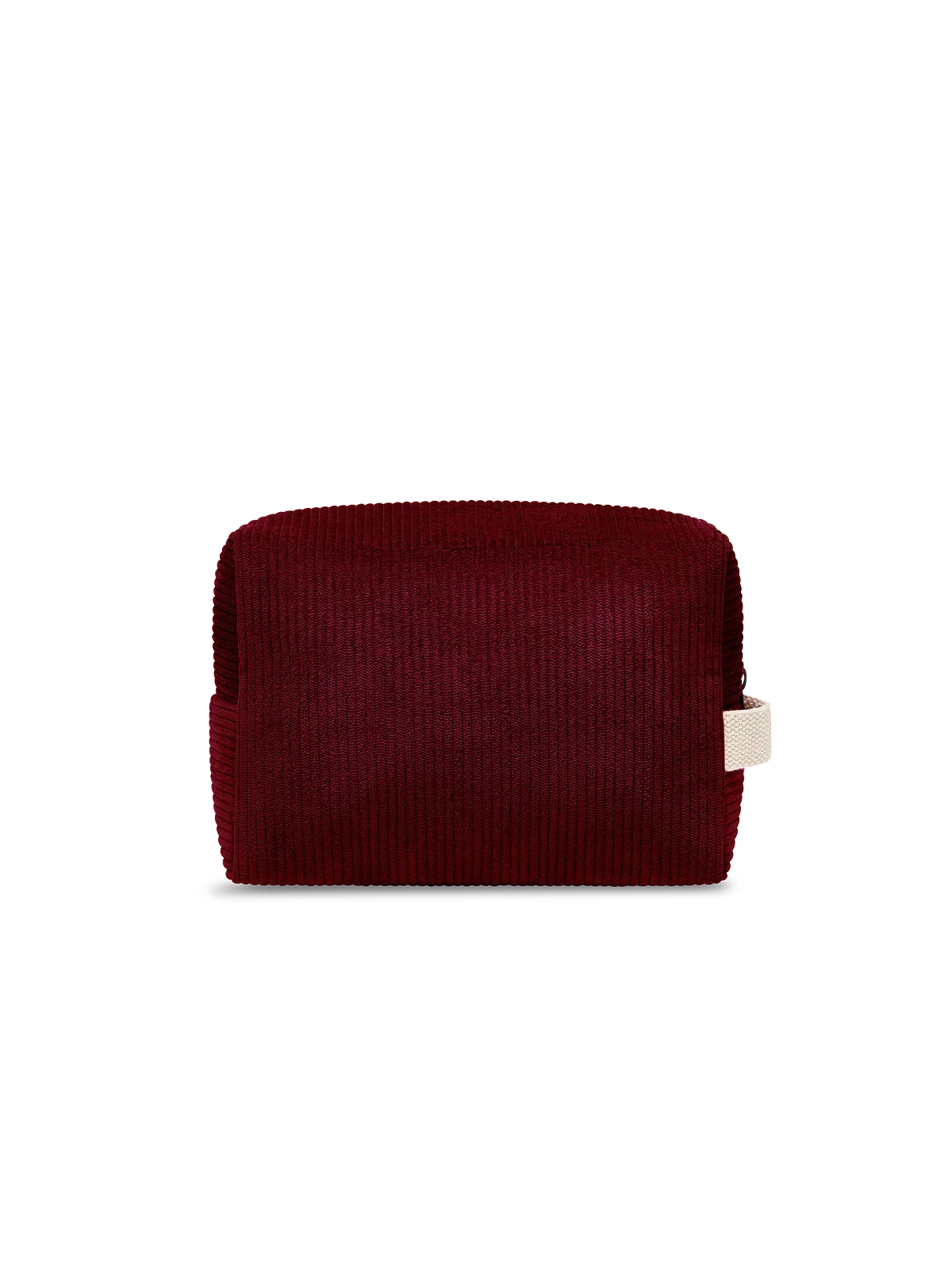 Leon burgundy corduroy Toiletry Bag