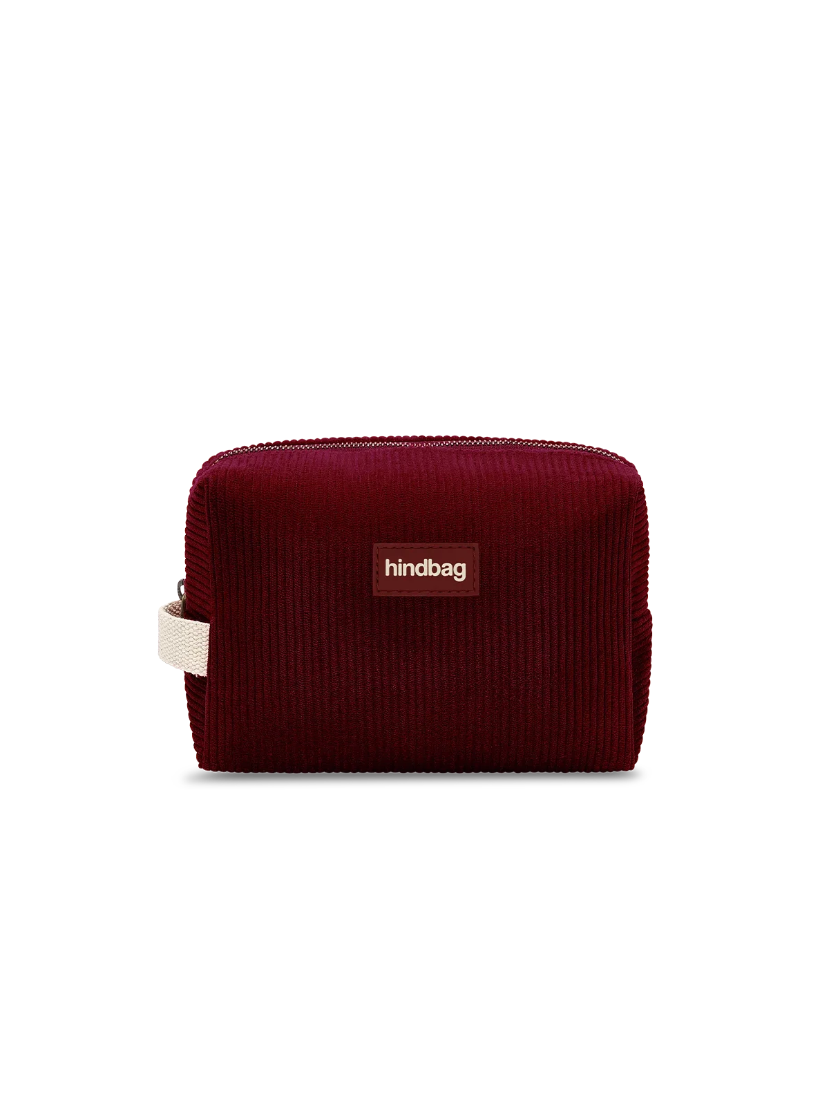 Leon burgundy corduroy Toiletry Bag