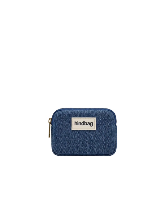 Lili dark blue denim Coin Purse