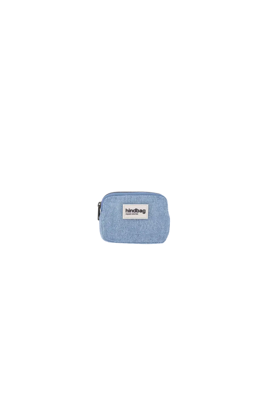 Lili Denim Blue Coin Purse