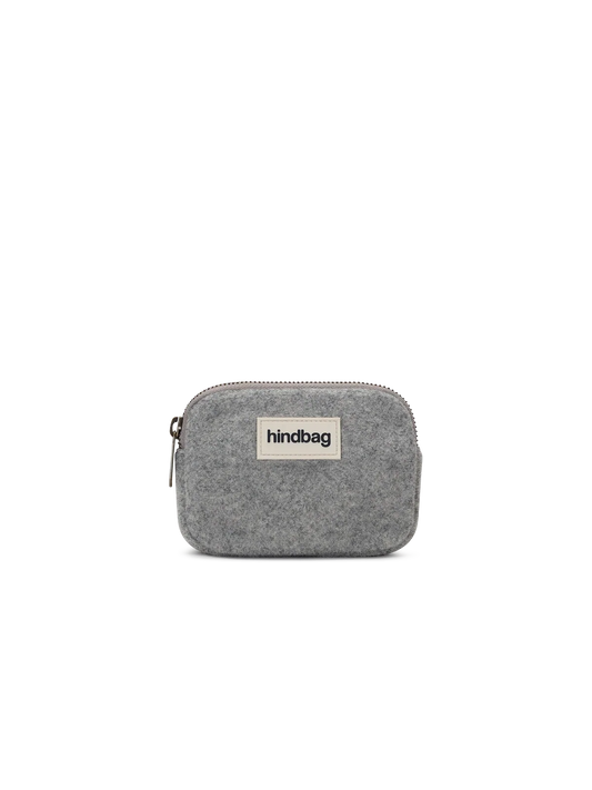 Lili granite wool effect Coin Purse