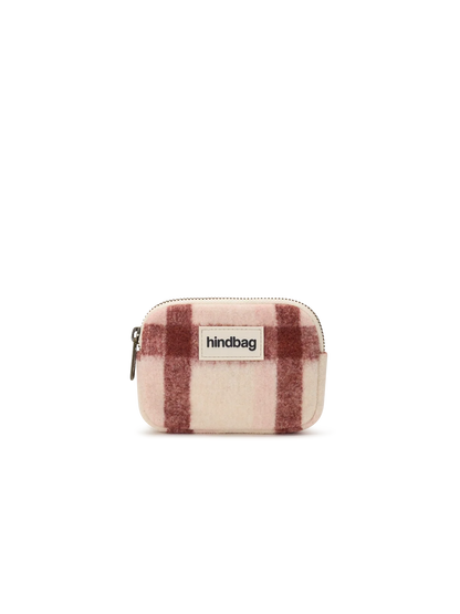 Lili pink tartan Coin Purse