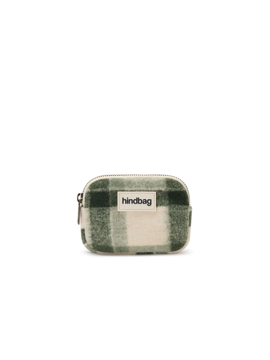 Lili green tartan Coin Purse