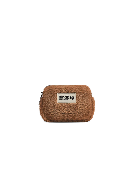 Lili Brown Teddy Coin Purse