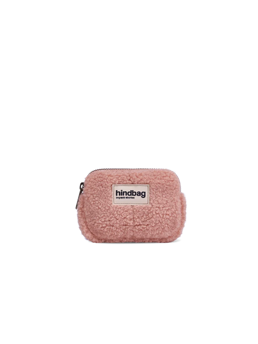 Lili Powder Pink Teddy Coin Purse