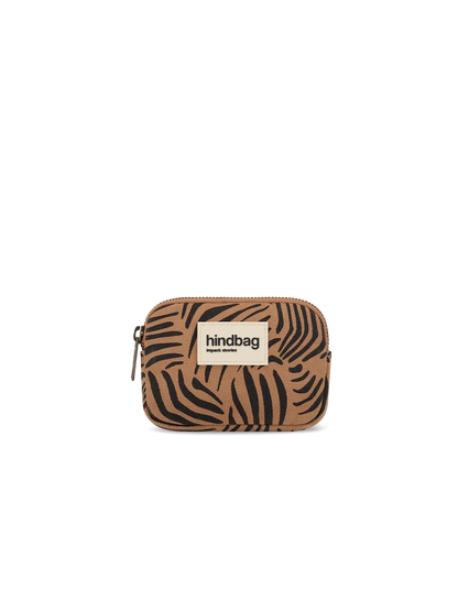 Lili Zebra Cinnamon Coin Purse