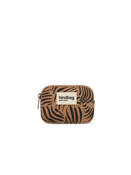 Lili Zebra Cinnamon Coin Purse