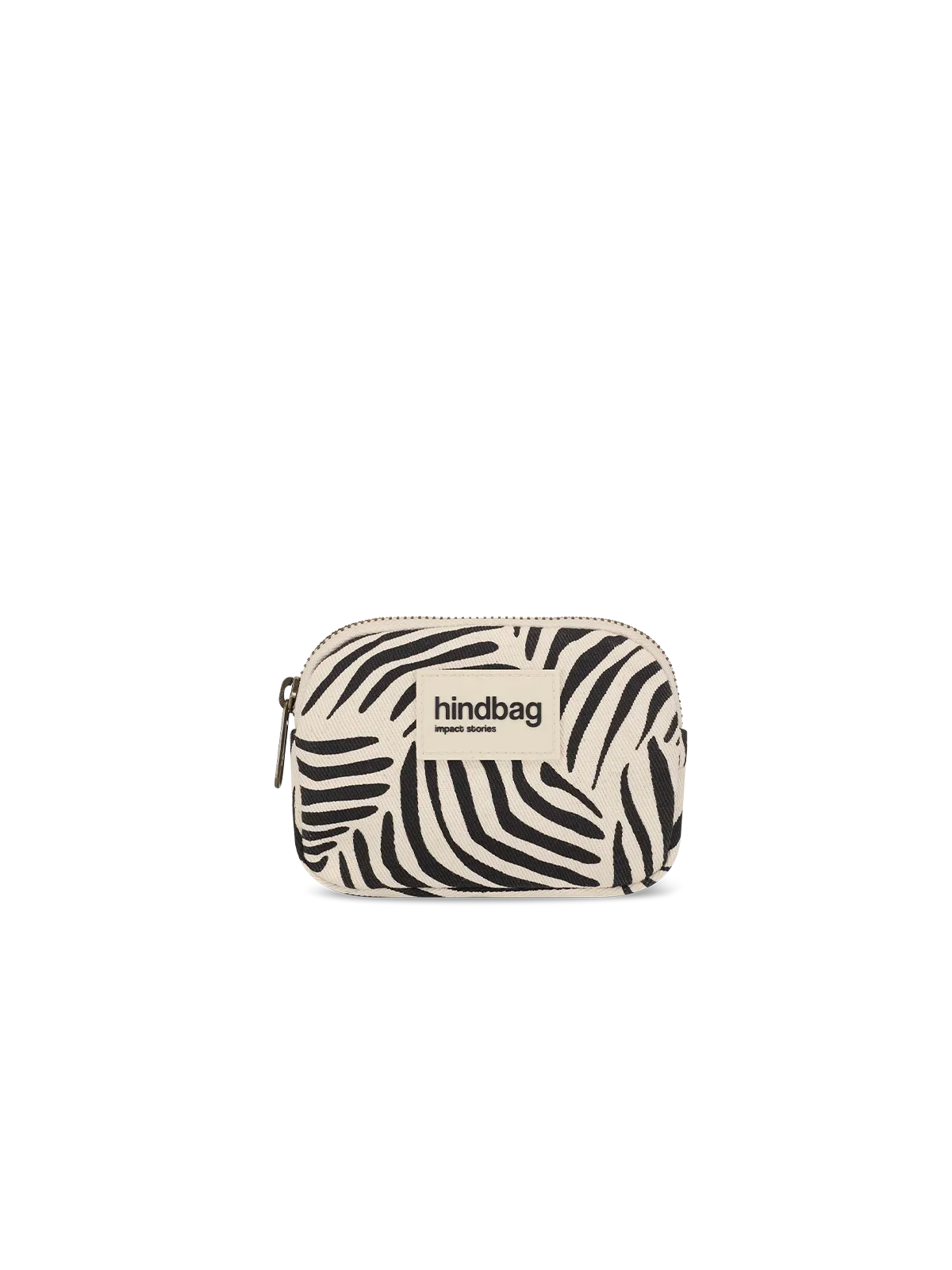 Lili Zebra Cream Coin Purse