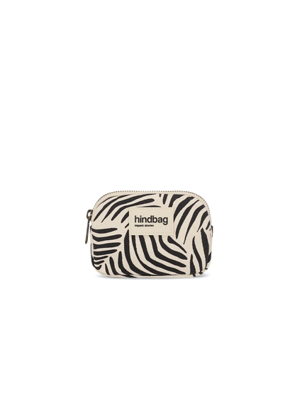 Lili Zebra Cream Coin Purse