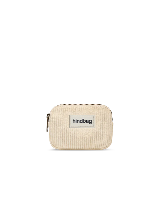 Lili cream corduroy Coin Purse