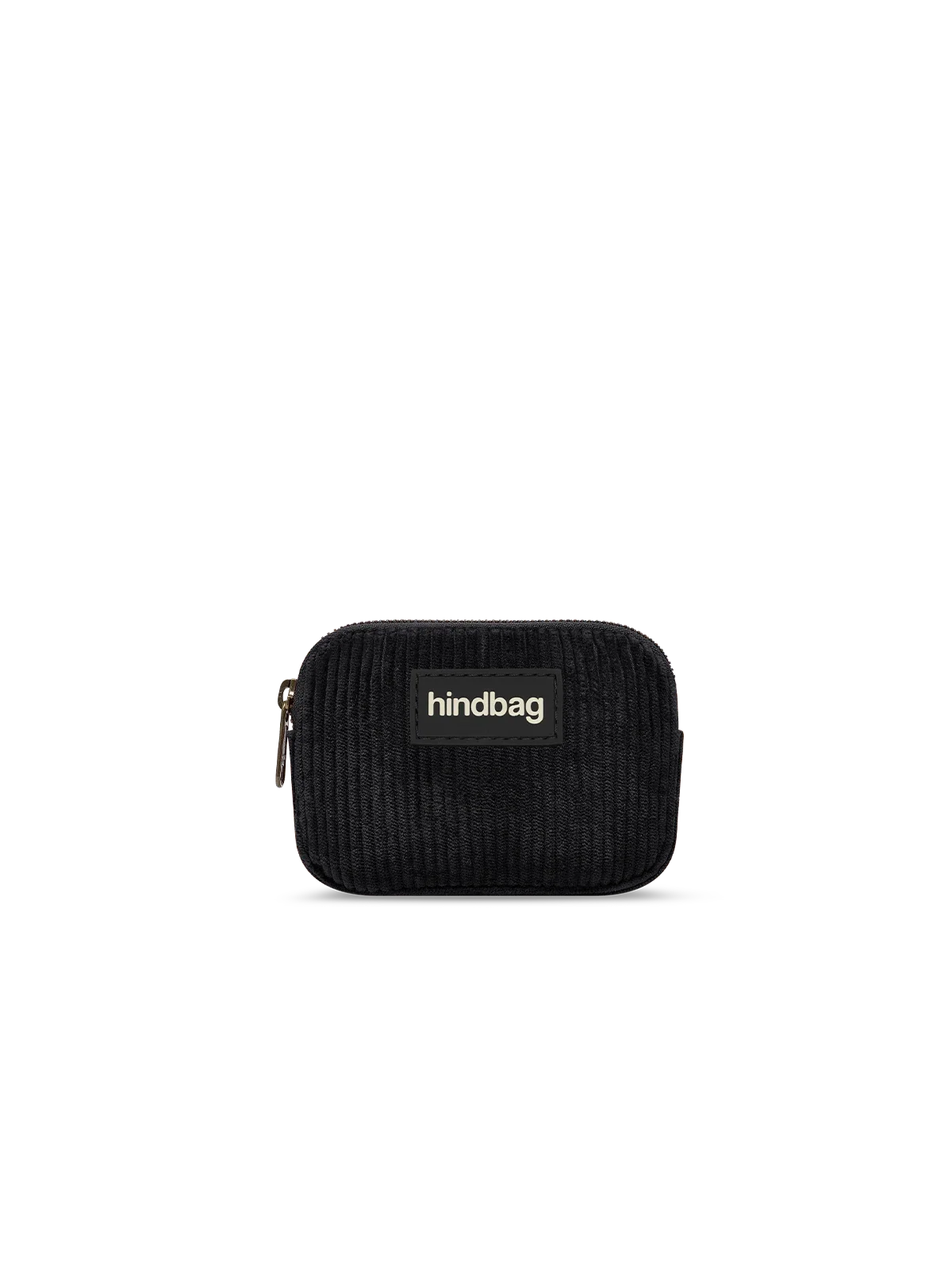 Lili black corduroy Coin Purse