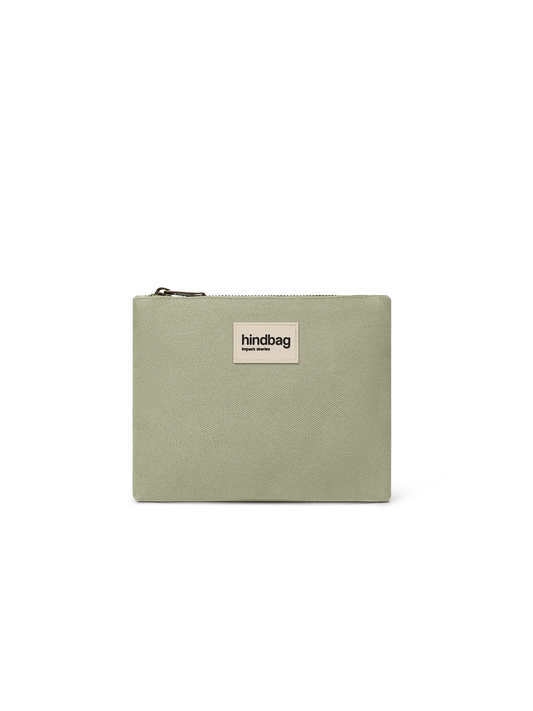 Lou Clay Green Pouch