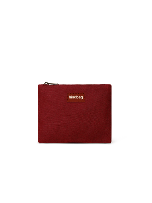Lou burgundy pouch