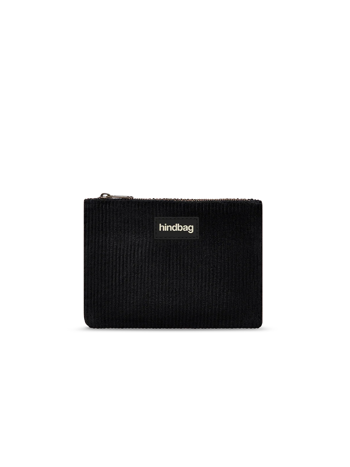 Lou black corduroy Pouch