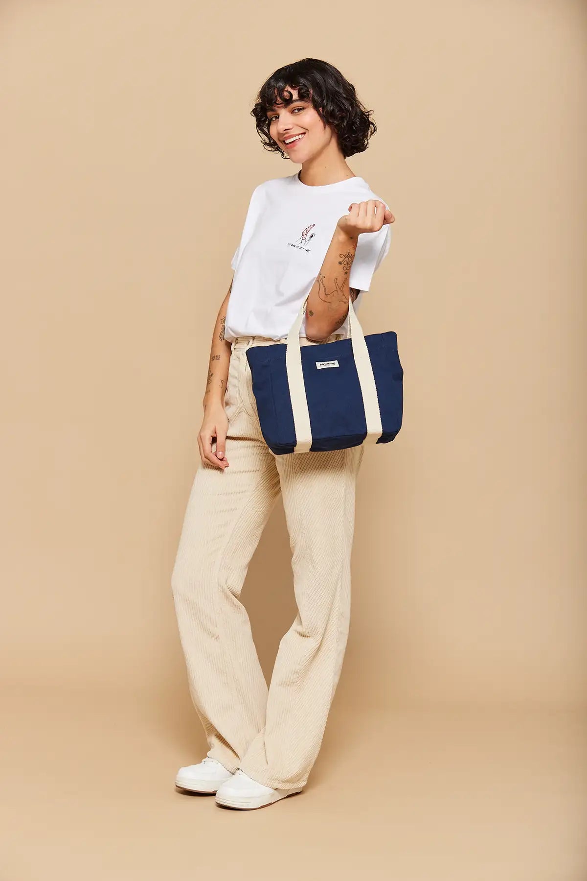 Louise Navy handbag