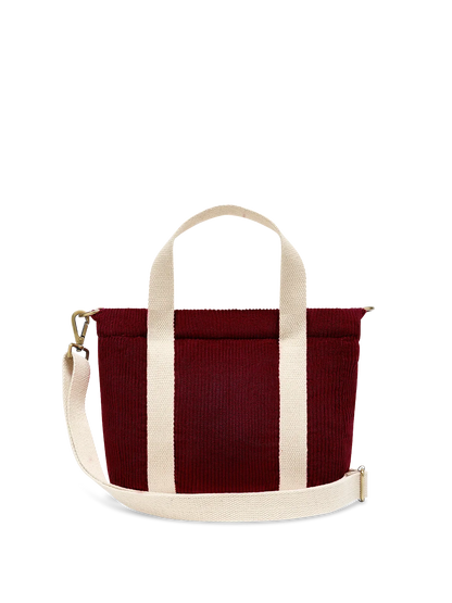 Louise burgundy corduroy Crossbody