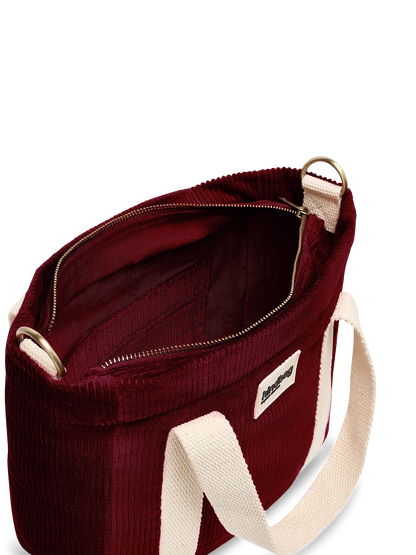 Louise burgundy corduroy Crossbody
