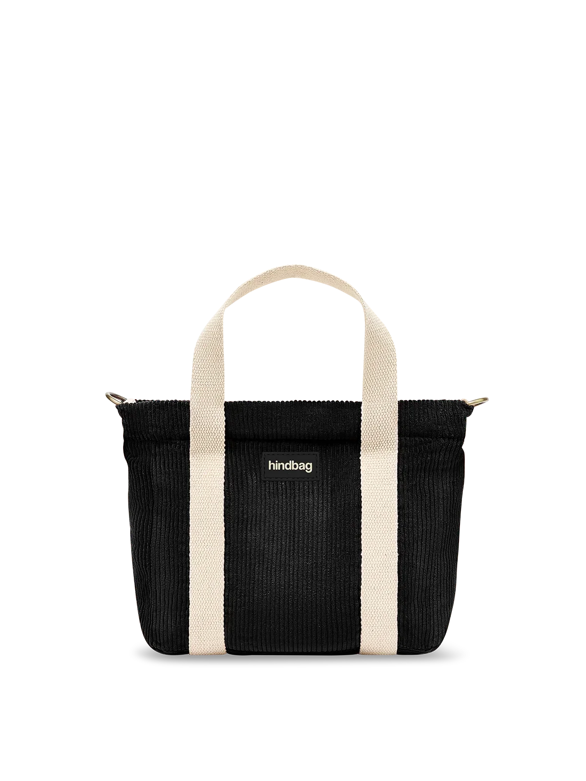 Louise black corduroy Crossbody