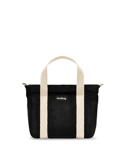 Louise black corduroy Crossbody
