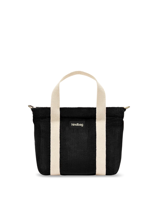 Louise black corduroy Crossbody