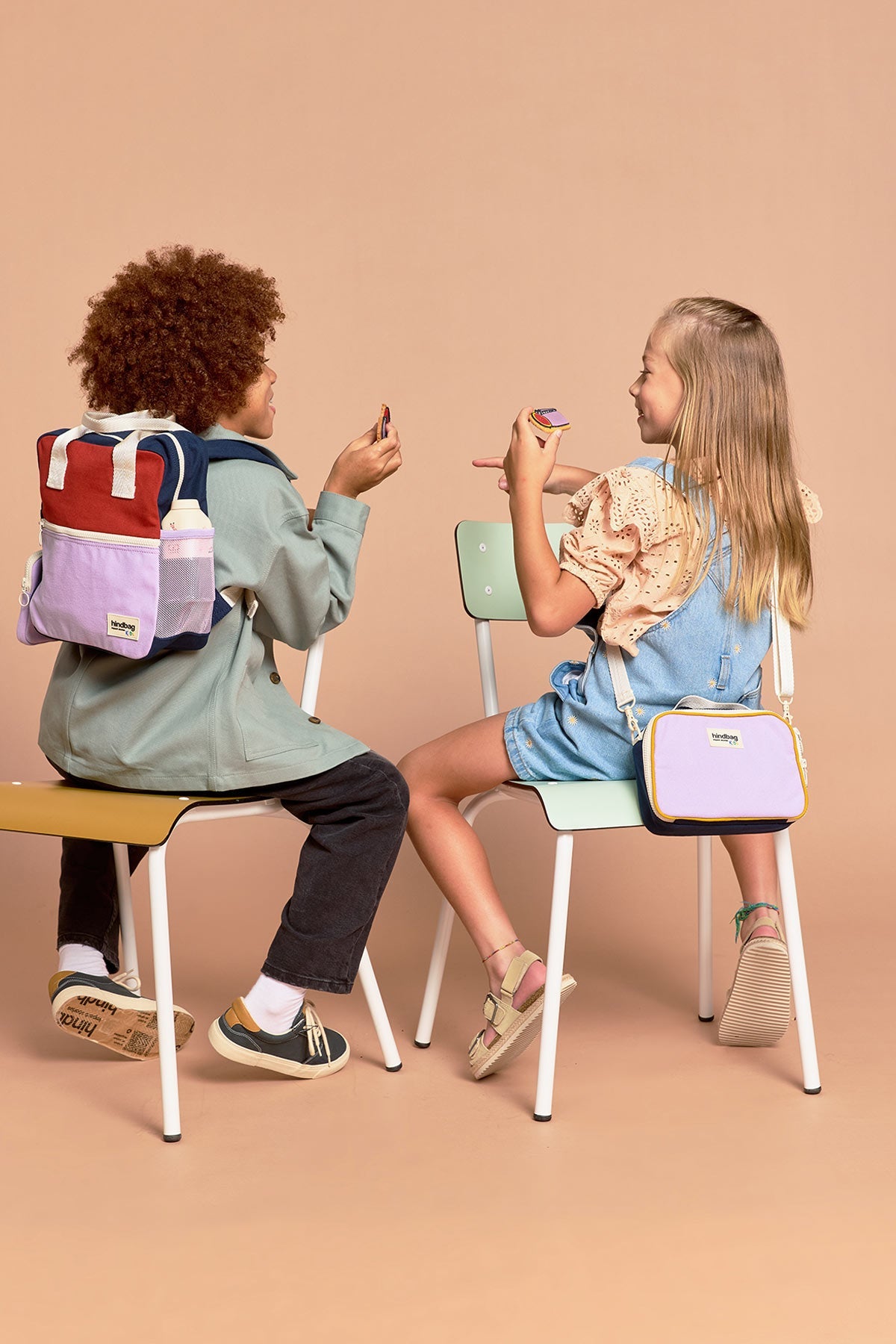 Elsa Tricolor Lilac Children's Lunchbag